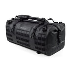RYZVOX FAR Duffel Bag 40L Travel seen from the side with the attachment grid and the RYZVOX wordmark