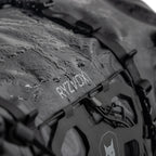 Water beading on the coated fabric of the bag