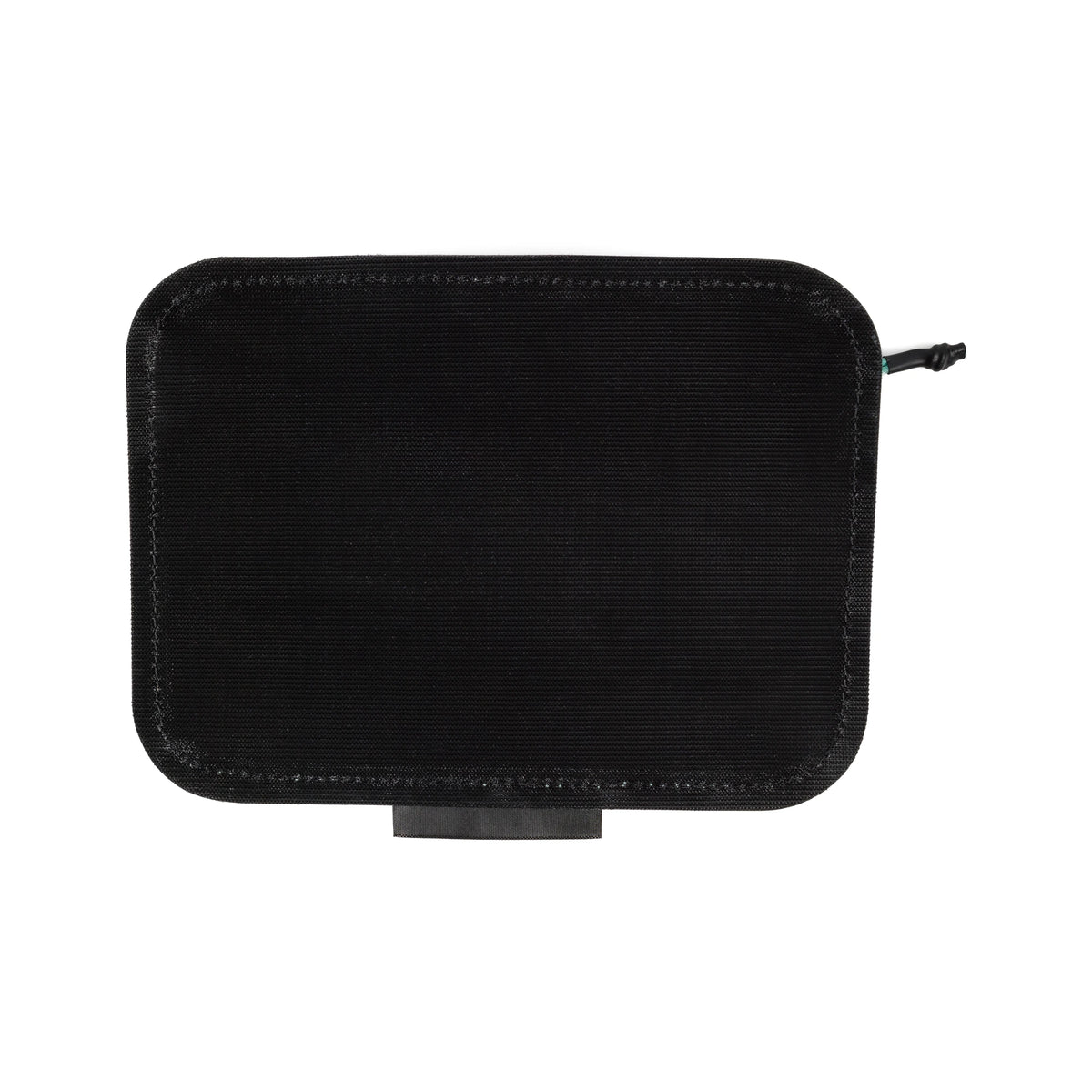 Back of the RYZVOX Mesh Pouch M, plain panel with the hook-and-loop backing