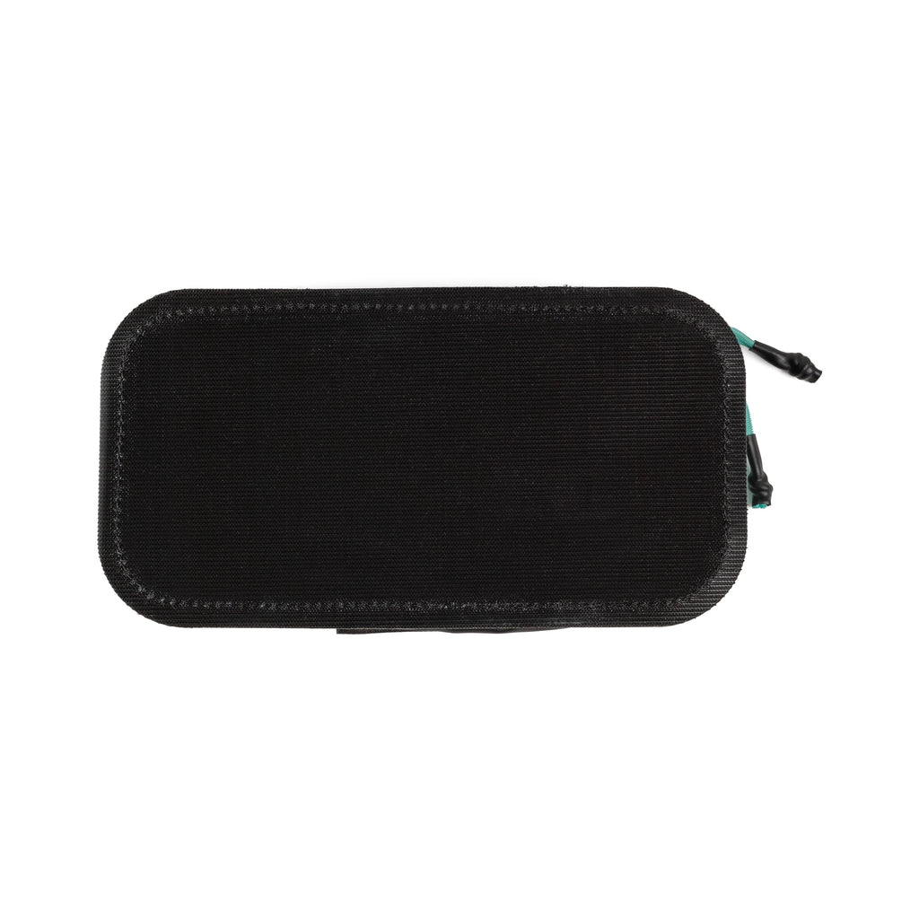 Back of the RYZVOX Organizer Pouch S, plain panel with the hook-and-loop backing