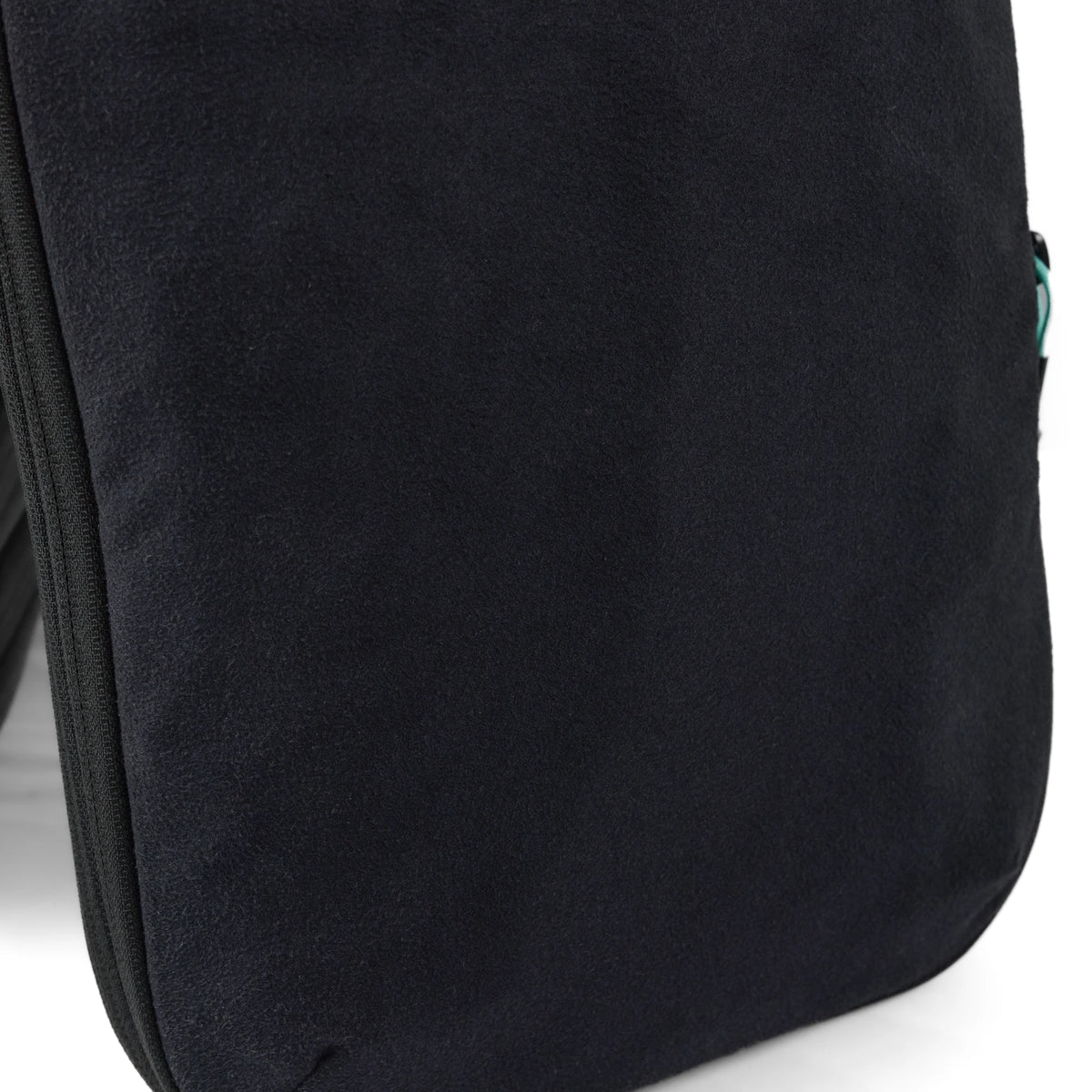 Close view of the zip and seam along the edge of the RYZVOX Packing Cube M