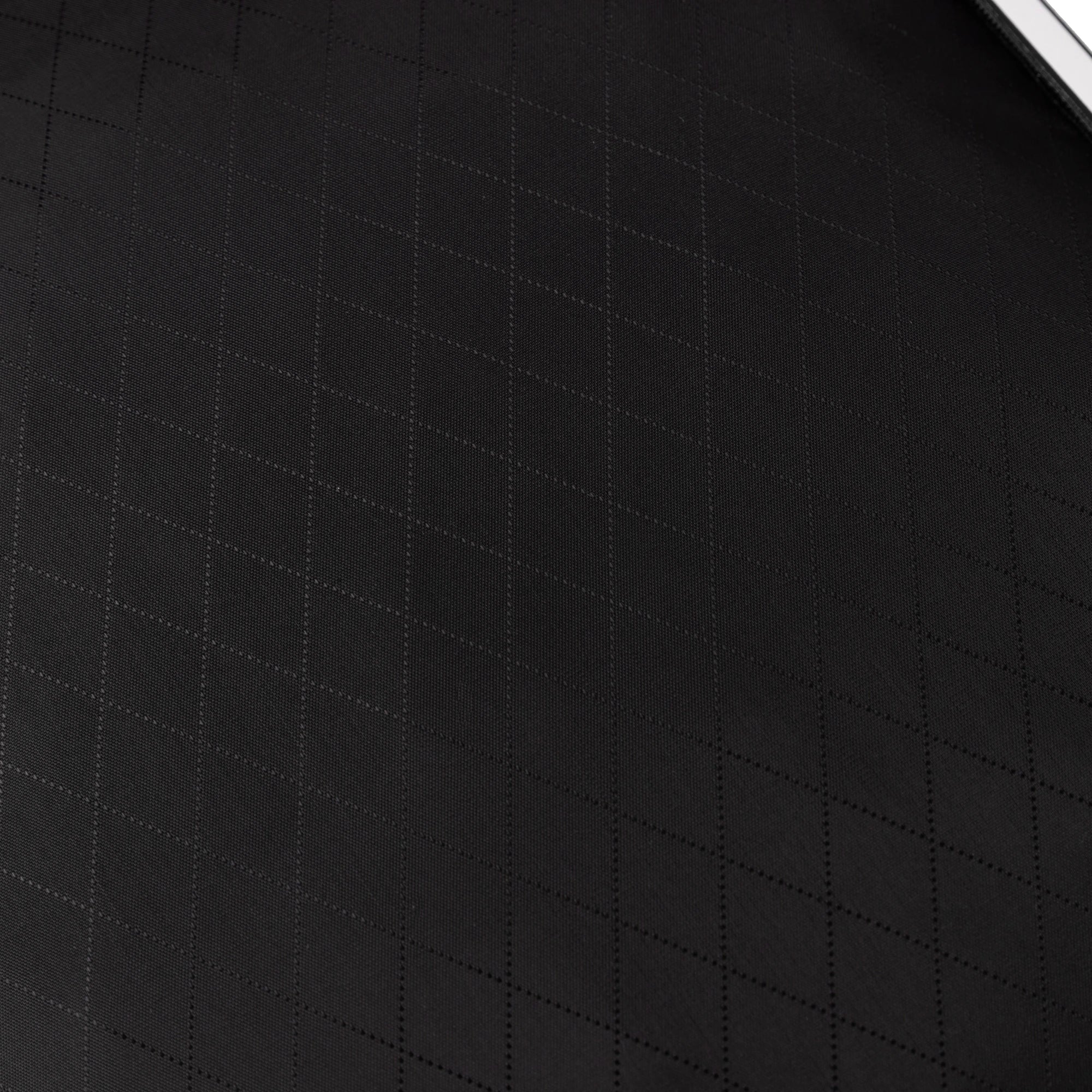 Close view of the diamond ripstop fabric used on RYZVOX packing cubes