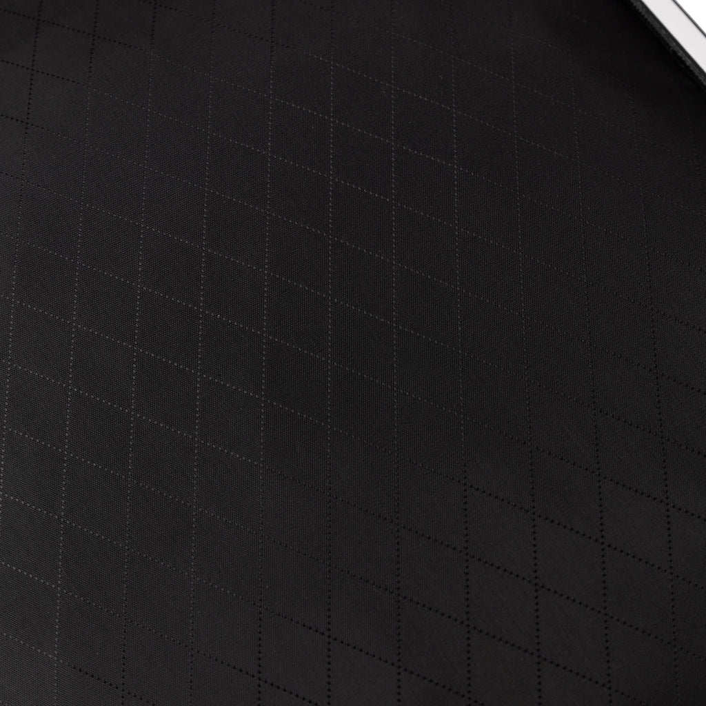 Close view of the diamond ripstop fabric used on RYZVOX packing cubes